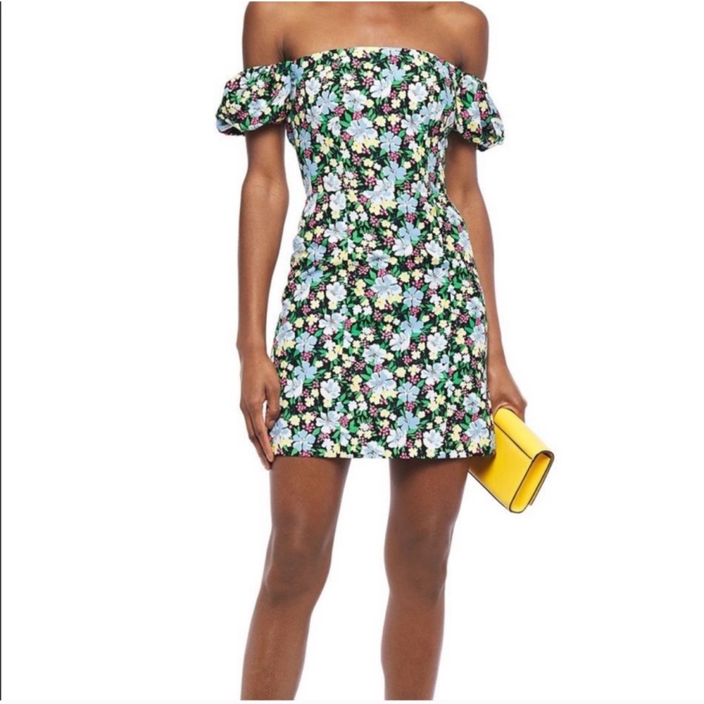 Maje Rapy off the shoulder dress